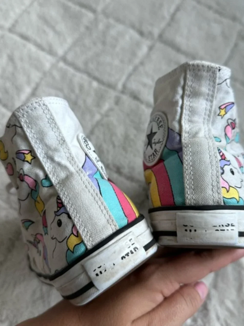 Converse Chuck Taylor All Star | Unicorn Lace Up Hi Top Shoes | Size 4